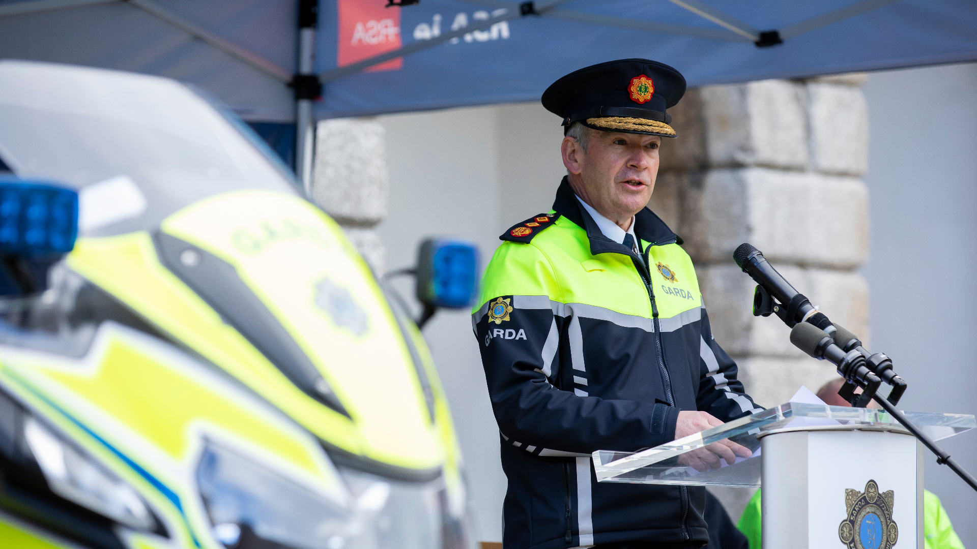 Garda Commissioner Drew Harris Launches Garda BikeSafe 2023