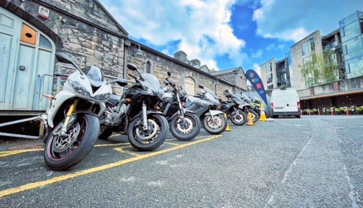 Garda BikeSafe Dublin Castle Ireland April 2023