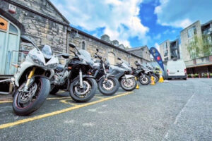 Garda BikeSafe Dublin Castle Ireland April 2023