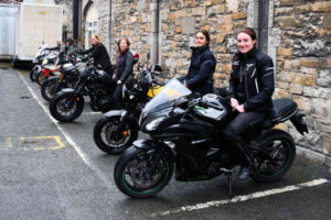 Women only Garda Bikesafe Dublin Castle