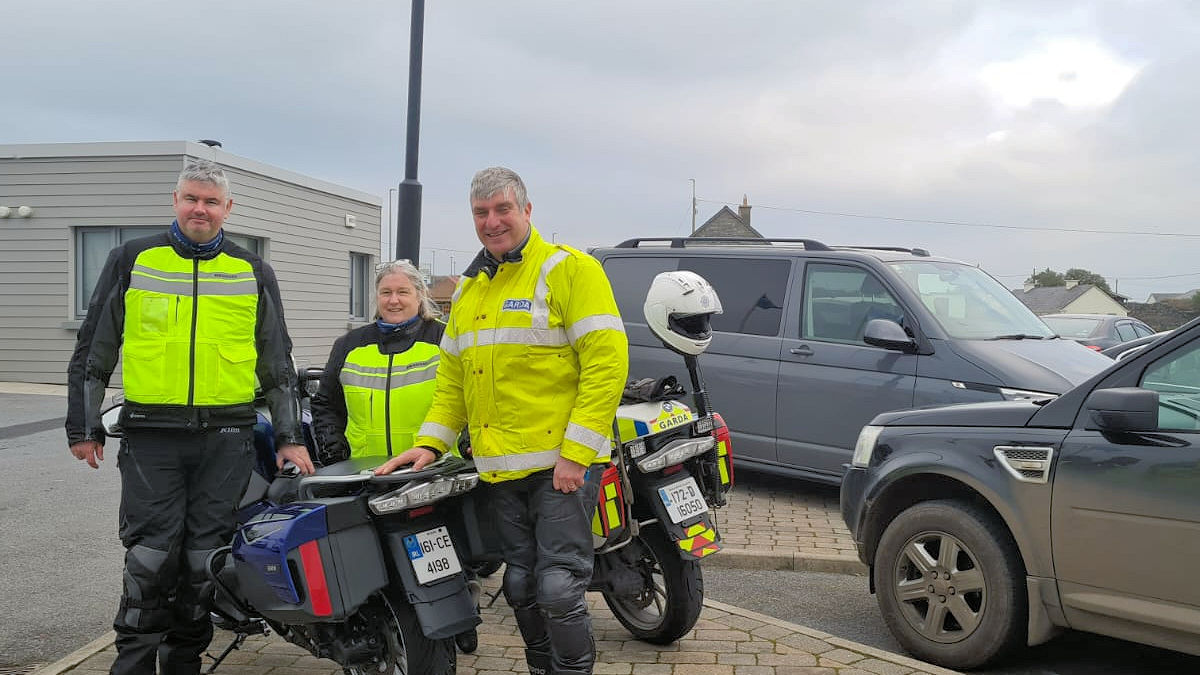 Garda BikeSafe Ennis Station March 2024